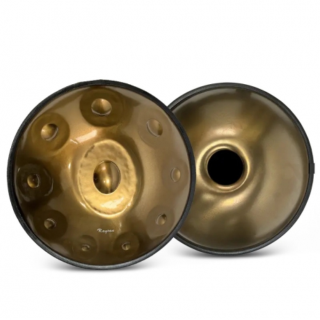 Raysen Professional Series Handpan D Kurd 10 Nota Handpan (Gold ...