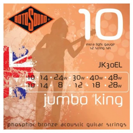 ヤフオク! - ROTOSOUND JK30EL Jumbo King Extra Light 12-St... |  akitemfestalocacoes.com.br