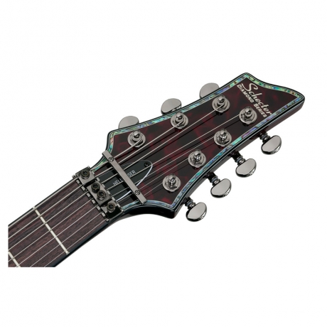 Schecter Hellraiser C-7 FR S 7 Telli Elektro Gitar (Black Cherry ...